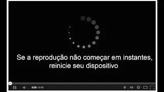 Se a reprodução não começar em instantes, reinicie seu dispositivo