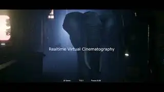 Virtual Cinematography Demo in Unity Engine - Camera controls