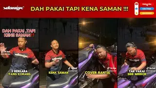 DAH PAKAI PUN KENE SAMAN ‼️