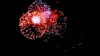 Праздничный салют на 9 мая 2016 года. Москва. Строгино.