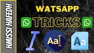 WhatsApp Tricks:How to write italic, bold, strikethrough, inderline fonts in WhatsApp 2023