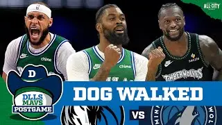 Dallas Mavericks Offense Goes COLD In Loss Vs. Timberwolves | DLLS MAVS POSTGAME