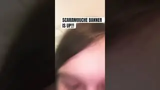 SCARAMOUCHE BANNER IS UP!! 