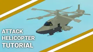 How to build an Attack Helicopter | Plane Crazy ROBLOX