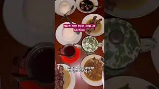 Cara pemesanan di Sate klathak Pak Pong Jogja