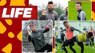 Максим Кайнов и Исламжан Насыров - перед матчем с 
