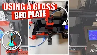 Unboxing & Testing a Glass Bed Plate for a 3D Printer 