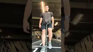Warmup POV: Sled Pull and Push #sled #warmup #fitness #athlete #ytshort