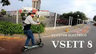 VSETT 8 | La Evolución de los Scooters Eléctricos 2022 | Encendido con Tarjeta, Direccional y Más