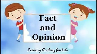 Fact and Opinion
