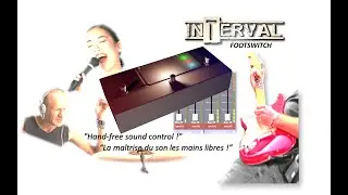 Interval wireless Footstwich for Behringer X-AIR demo - Pédale sans fil Wifi