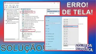 Corrigir ERRO Resolução da Tela no Windows 10, 7, 8, 8.1 e 11, (32Bits ou 64Bits)
