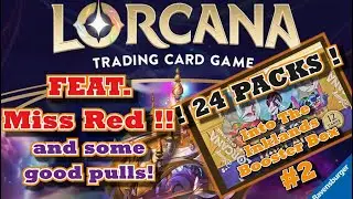 Opening a Lorcana - Into The Inklands Booster Box! [24 Booster Packs!]