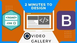 How To Design Video Gallery Using HTML & CSS