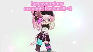I'm back!!!