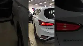 Hyundai Santa Fe - установка автосигнализации StarLine S96 + GPS модуля