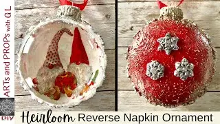 Heirloom Reverse Napkin Ornaments