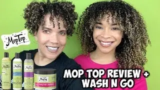 MOP TOP | Review + Wash N' Go | Amazing In Humidity!