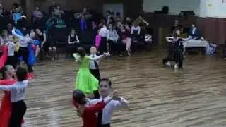Adelina si Lucian. Competitii la dans sportiv. Clubul sportiv de dans Nika-Dance mai 2015. p,2