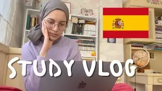 let's study spanish together | vlog, recommendations