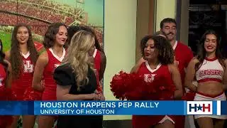 UH, Rice and Texas Southern Houston Happens Pep Rally | Houston Happens