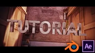 How to Edit 3D Text into Valorant Cinematics using Blender & After Effects Tutorial