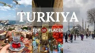 10 Amazing Places To Visit In TURKEY / TÜRKİYE 2024 - Travel Guide Video
