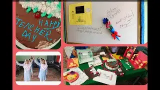Teacher's Day Celebrations at Govt School of Pakistan|Honouring the mentors on Teacher's Day special