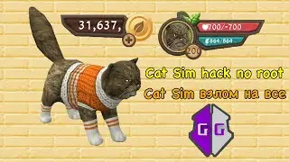 Как взломать Cat sim | Hack no root (game guardian)