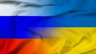 Гимн Украины а потом гимн России
