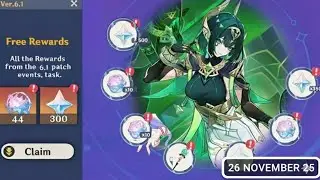 NEW GENSHIN IMPACT Gift Code (November 26, 2025) — Free Rare Rewards!