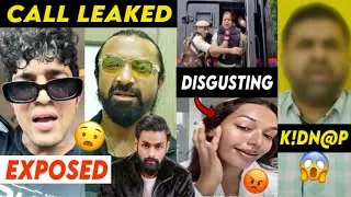 DISGUSTING! This Female YouTuber CROSSED all LIMITS!😡, Ajaz Khan & Amir Siddiqui Vs Joginder Leaked