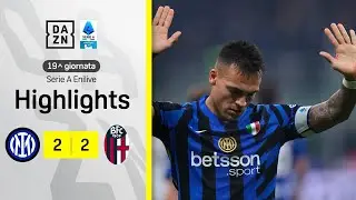 A INZAGHI non bastano DUMFRIES e LAUTARO: Inter-Bologna 2-2 | Serie A Enilive | DAZN