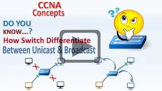 How Switch Understand Unicast vs Broadcast (I/G Bit)... Part-1 (Concept)