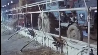 1987 год. Подготовка животноводческих ферм к зиме.