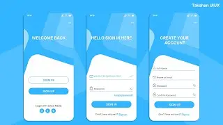 Create On-Boarding Sign In UI Design With Me |UI Design|#uidesigntutorial