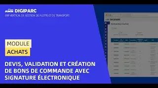 Devis, Validation et Création de bons de commande avec signature électronique