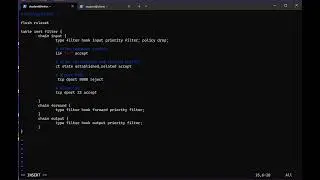 Networking and Firewall Basics   04   Configure nftables