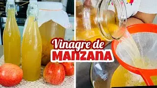 VINAGRE DE MANZANA NATURAL PARA REMEDIOS, ENCURTIDOS Y MUCHO MAS