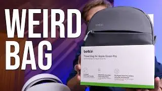 Belkin Vision Pro Bag First Impressions: Not Great