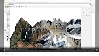 3D Image blending using QGIS and DEM