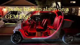 Fix GEM E825 Back up alarm
