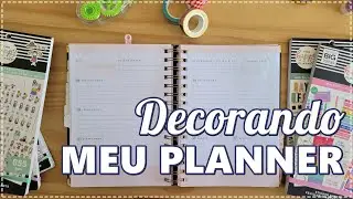 Decorando meu Planner 2024 - Julho