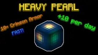BEST Way To Farm HEAVY PEARLS (10+/day) (Hypixel Skyblock)