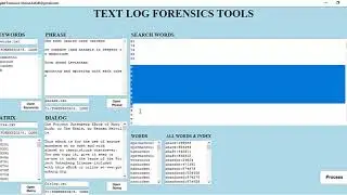 FORENSICS TOOLS||RAW LOG FORENSICS||RAW TEXT