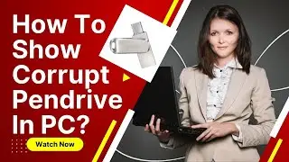 How To Show or find Corrupt Pendrive In Windows, Which is not showing in My Computer