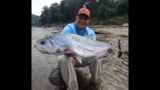 PESCANDO CON NUEVOS AMIGOS, UNA NUEVA AVENTURA EN EL GUAYABERO
