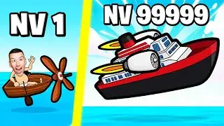 LA MEILLEURE ÉVOLUTION DE BATEAUX !! (Boat Evolution)