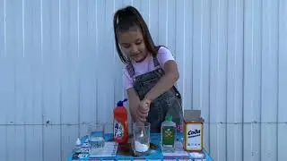 Химический опыт с содой🌋