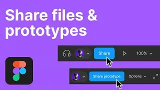 Share Figma Files with clients and developers